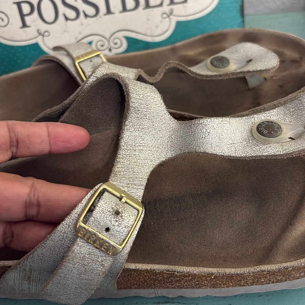Birkenstock Sandals SZ L 7 - Picture 4 of 5